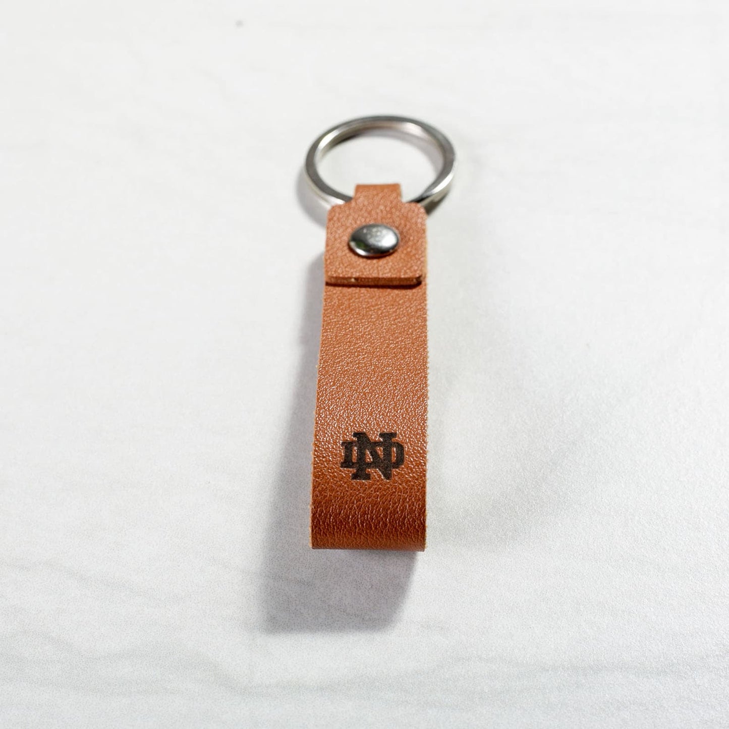 Personalized Leather Keychain