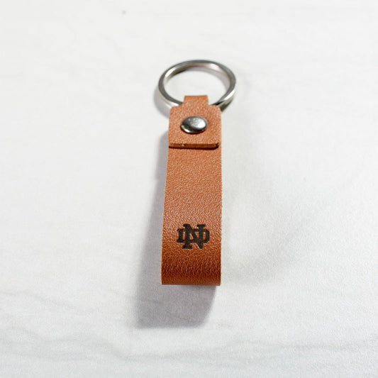 Personalized Leather Keychain